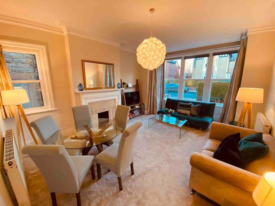 Garden Apartment, Central Harrogate With Parking Екстер'єр фото